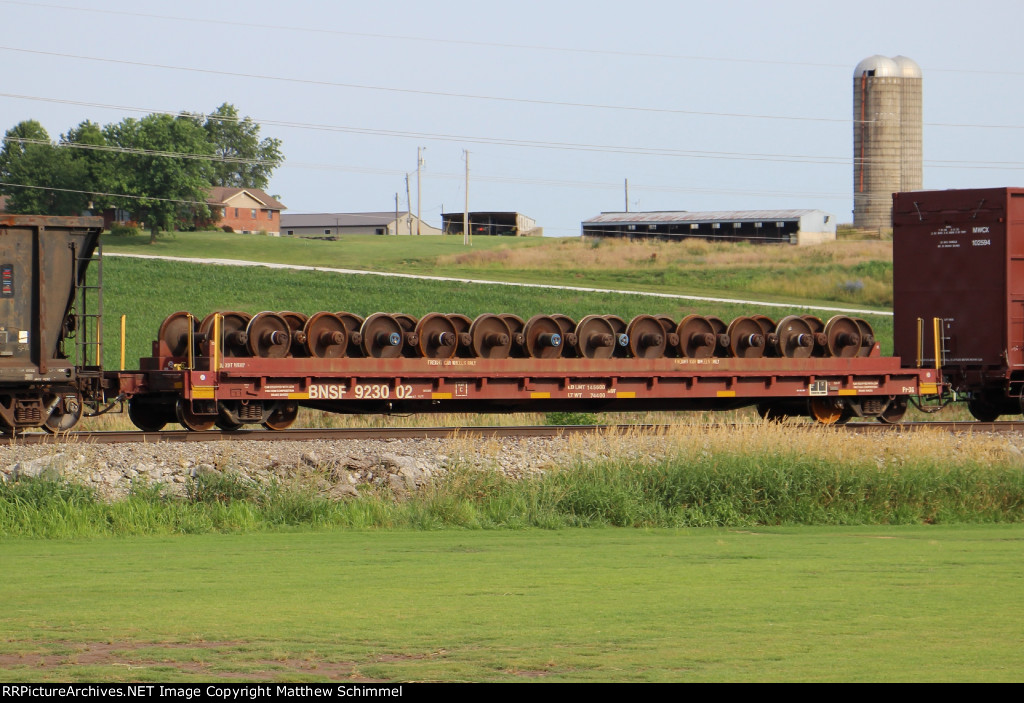 BNSF Wheel & Axle Flat